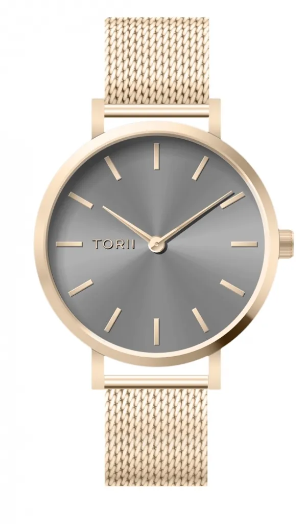 Montre TORII L38LM.AL en Acier Or Rose - Cadran de Précision Style Classique