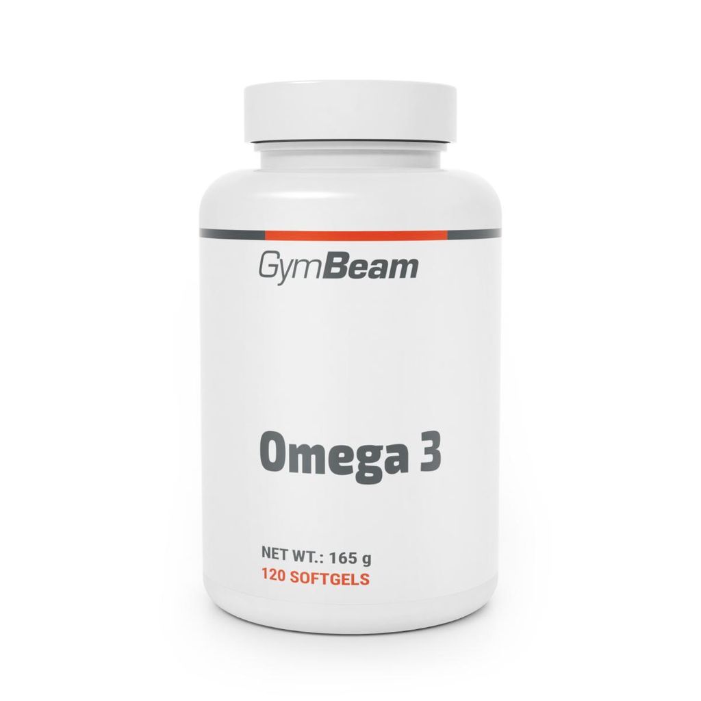 GymBeam - Omega 3 120 niearomatyzowanych kapsuek Zdjęcie produktu 