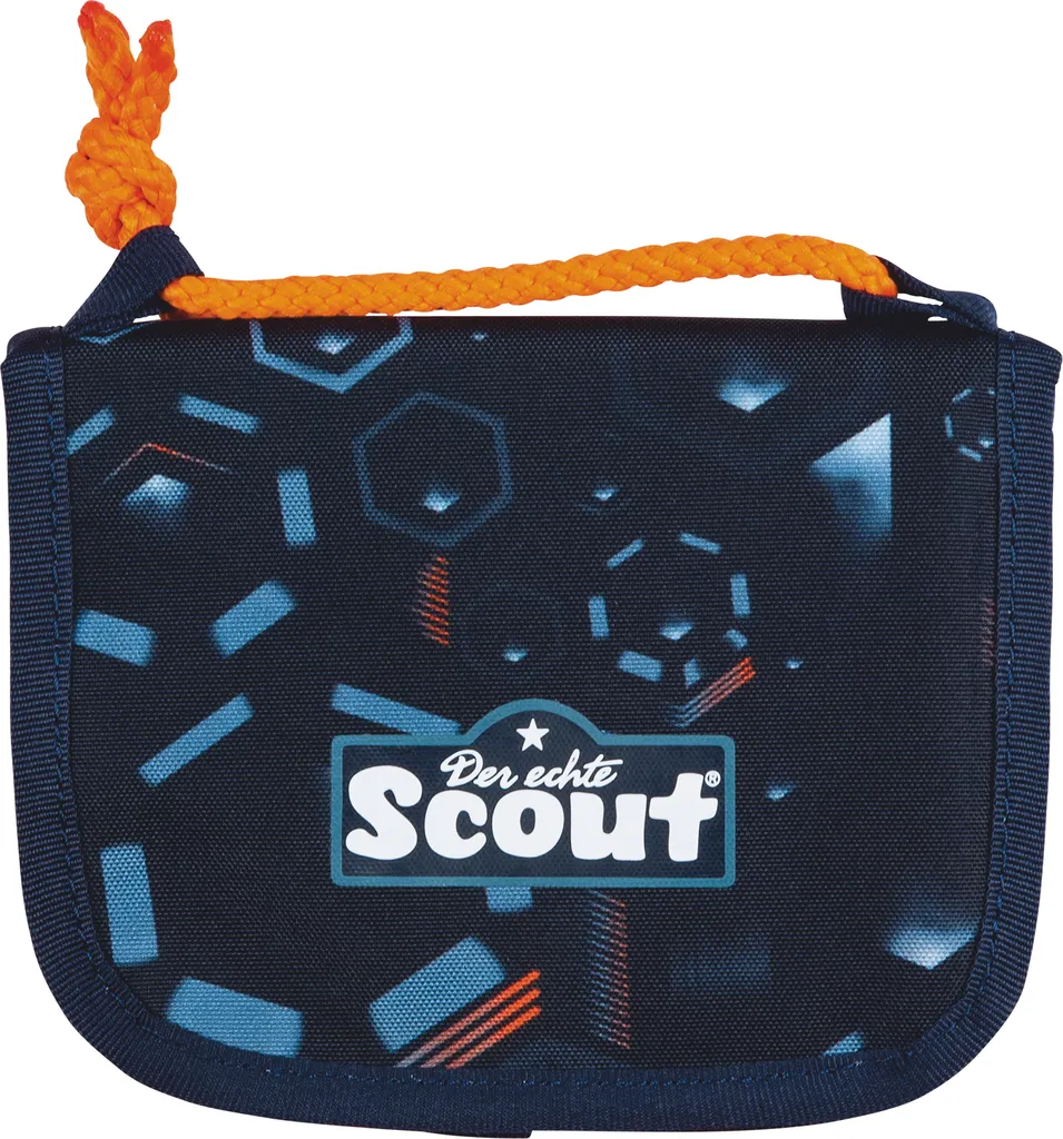 Borsello da Collo Scout Space Data - Portafoglio Nero Conveniente