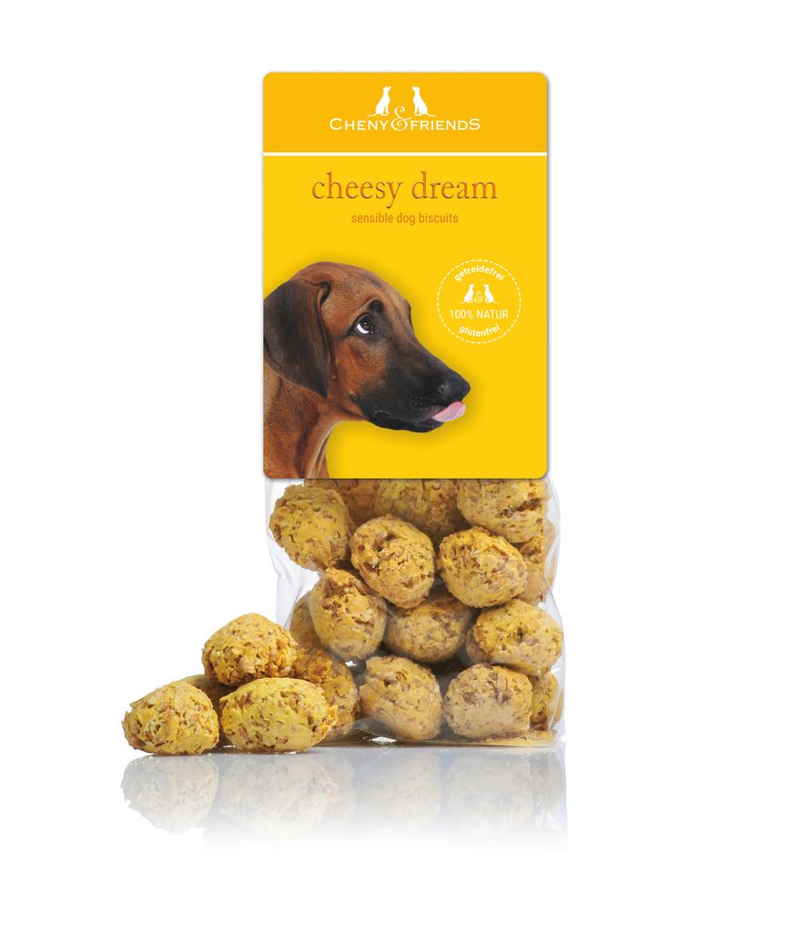 CHENY&FRIENDS Dog Biscuits cheesy dream - vegetarische Produktbild 