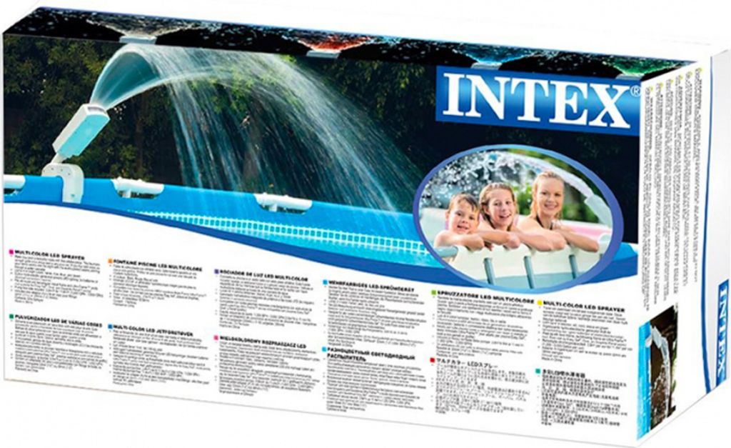 INTEX 28089 Multi-Color LED Pool Sprayer Wasserfontäne Produktbild 20