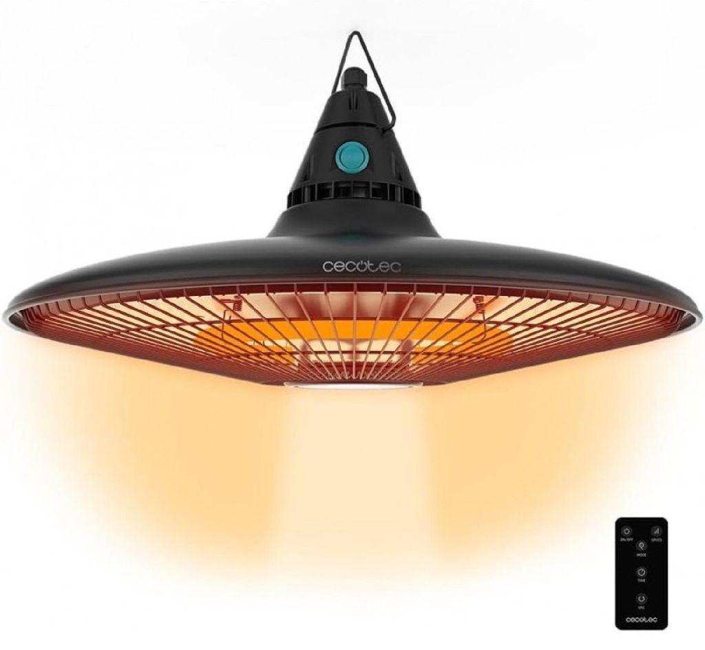 Cecotec Stufa da soffitto per esterni da 1500 W, tecnologia Immagine del prodotto 