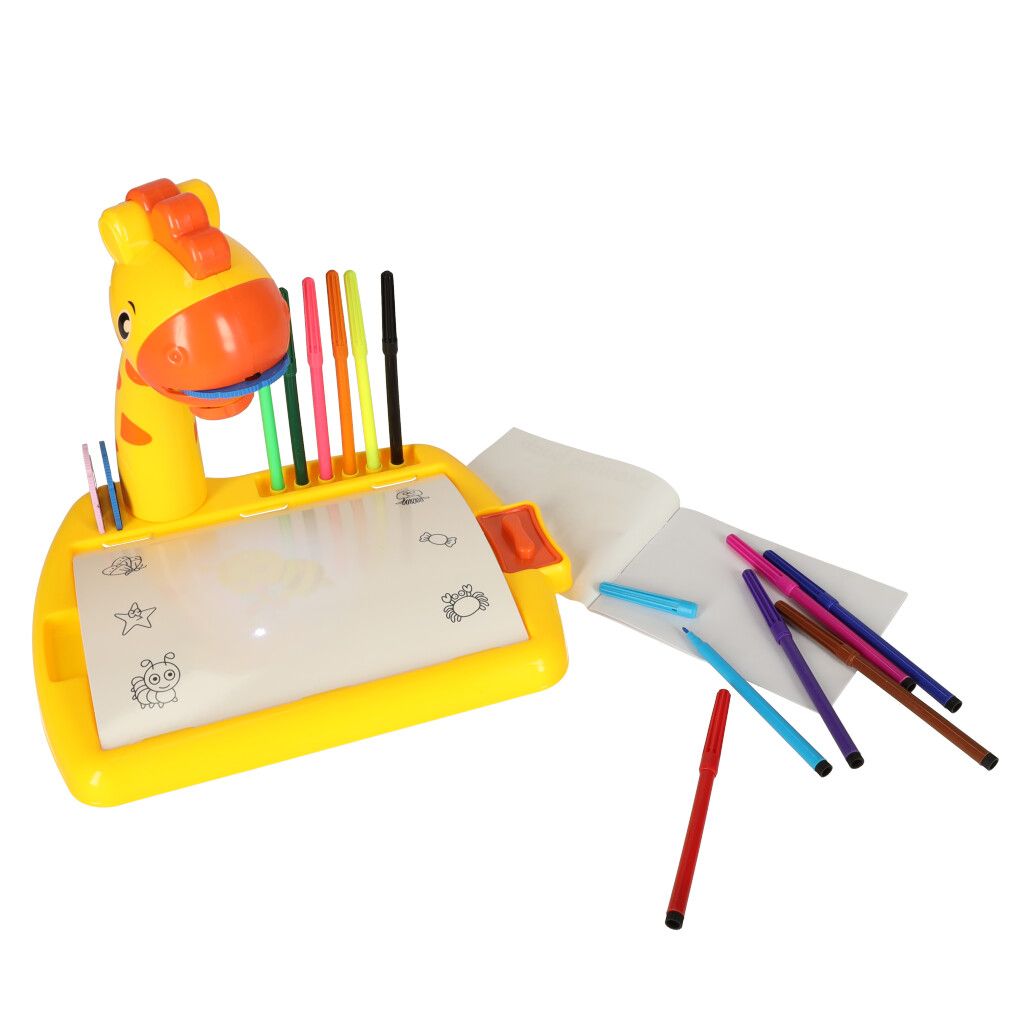 Projektor Zeichentisch Giraffe gelb Produktbild 8