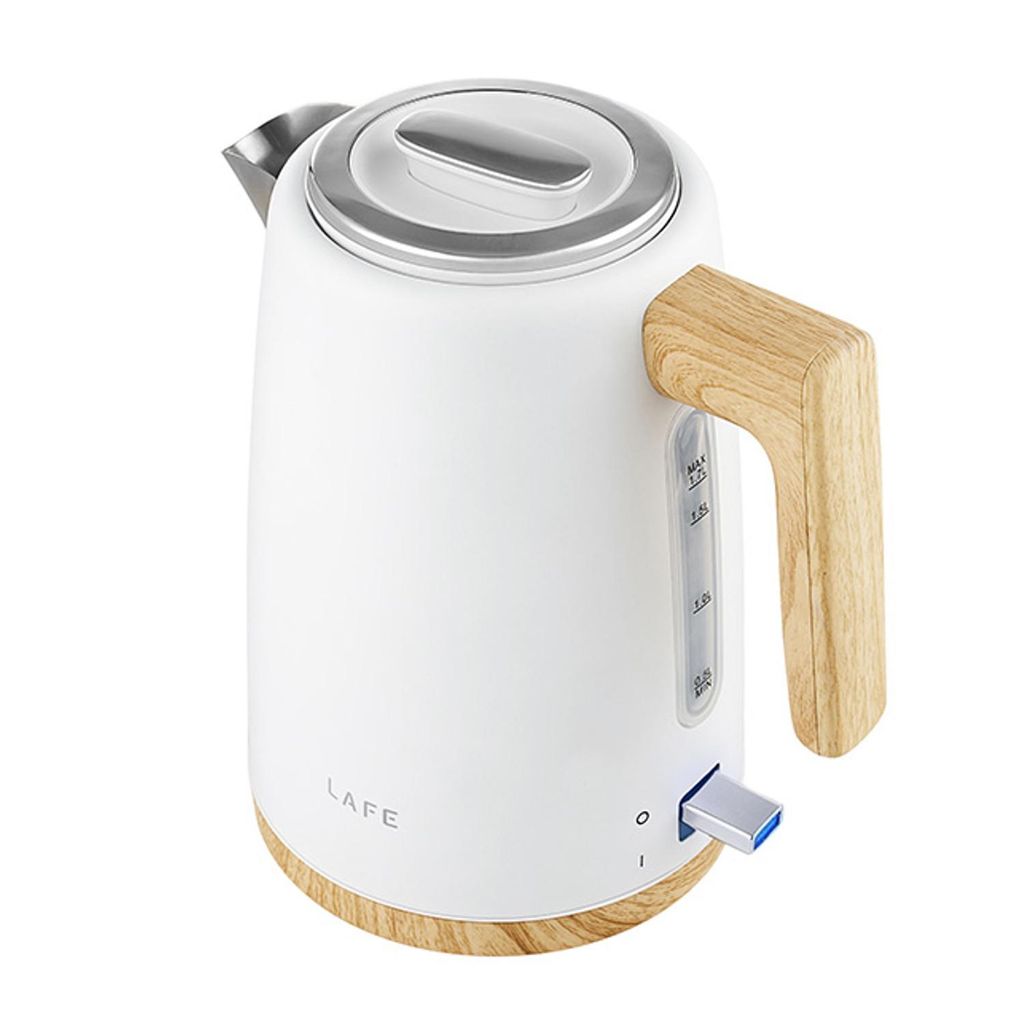 Lafe LAFCZA47462, 1,7 l, 2200 W, Weiß, Holz, Edelstahl, Produktbild 