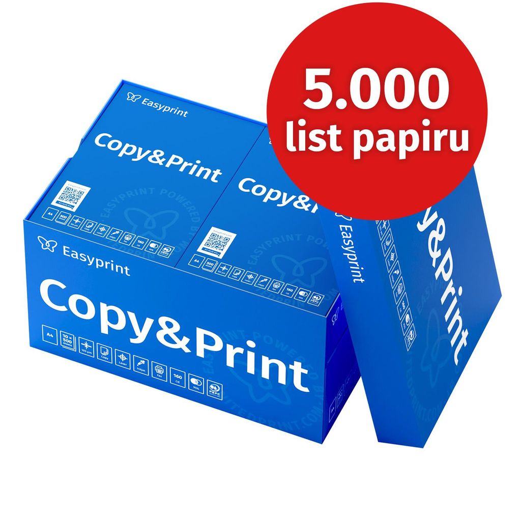 Easyprint Tiskárny papír Kopírovací papír 5000 listů 10 x Obrázek produktu 
