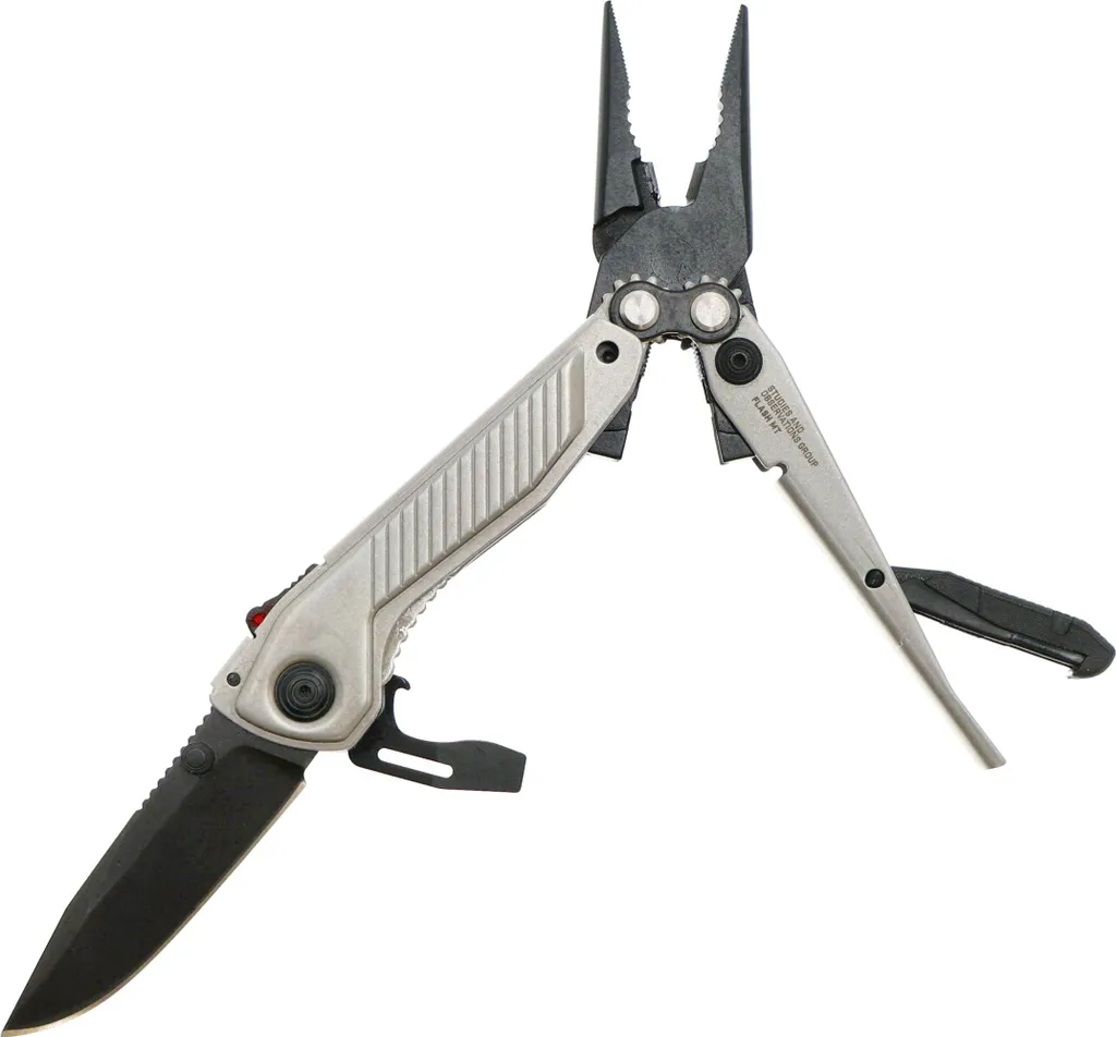 Couteau Pliant Sog Flash MT - Lame en Acier et Manche Ergonomique Gris - 2
