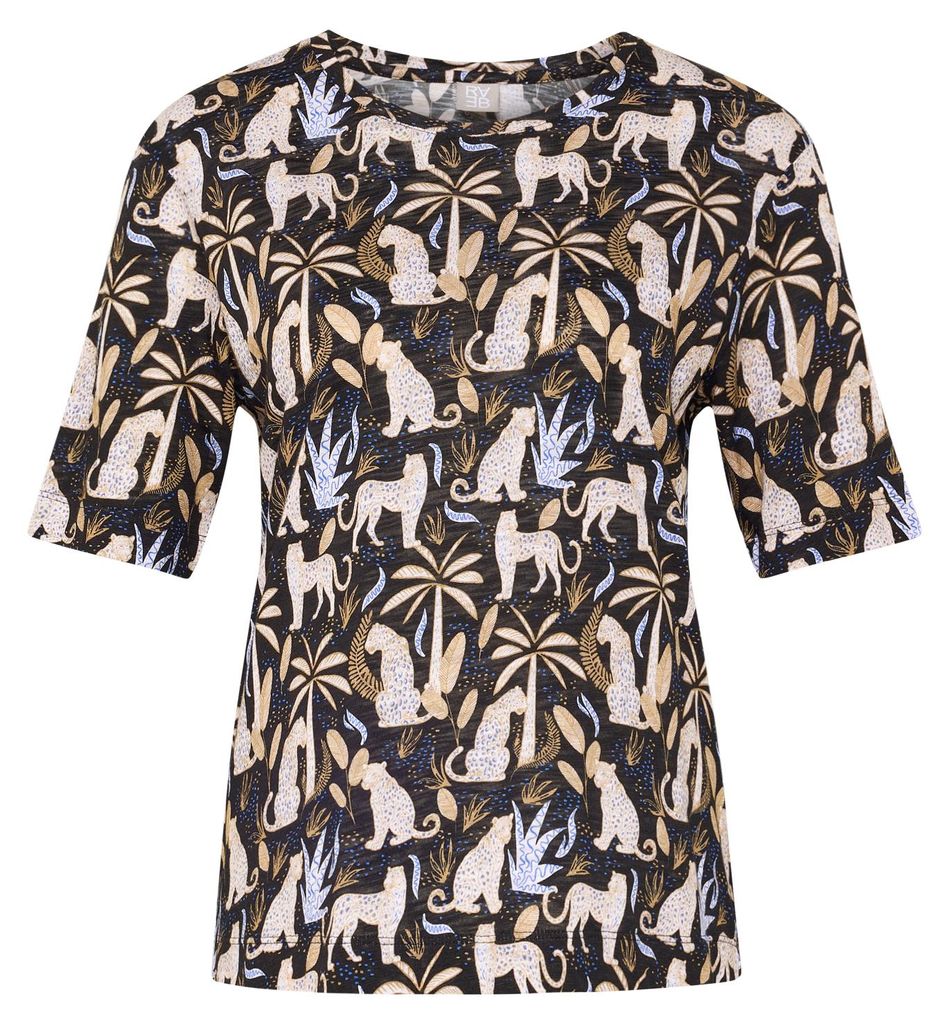 RABE T-Shirt 6099 Schwarz 42