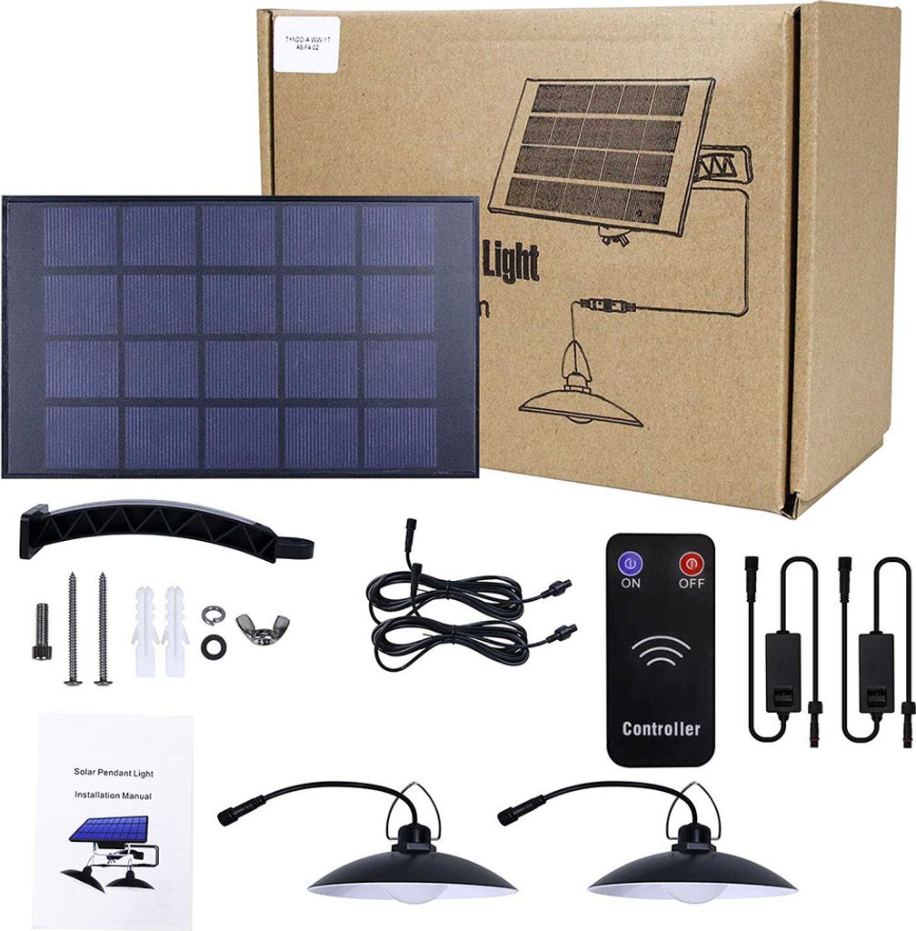 Außen Solarlampe Solarleuchte Pendelleuchte mit Produktbild 14