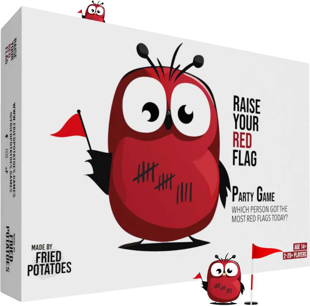 Party Game French Fries Feed Your Red Flag Jeu d'Ambiance Adultes (EN)