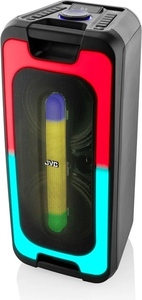 Enceinte sans fil JVC XS-EP424B pour fêtes et karaoké : Son et Lumières