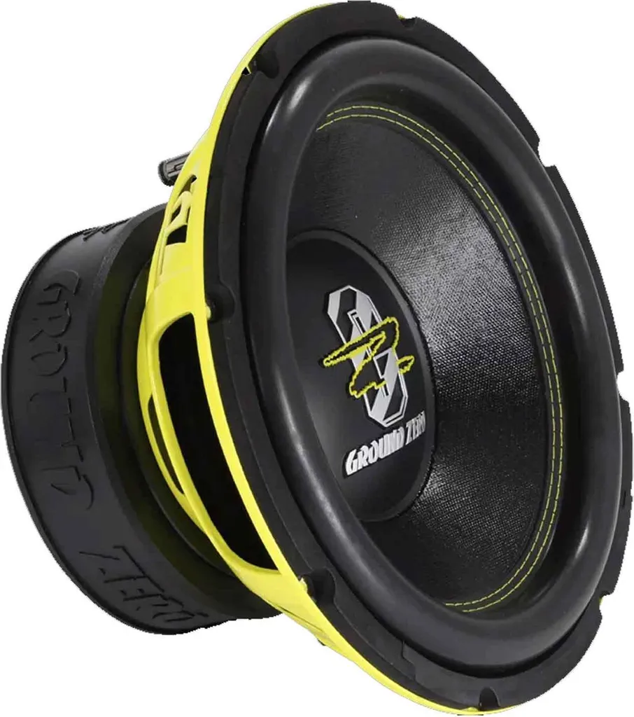 Subwoofer de Voiture 25cm Ground Zero GZRW 10XSPL Haute Performance