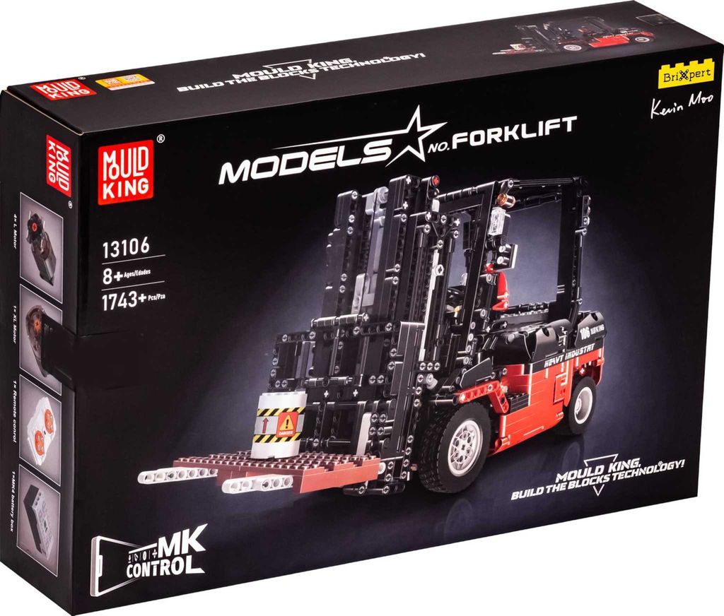 13106 - Upínací bloky pro vysokozdvižné vozíky RC (Mould Obrázek produktu 
