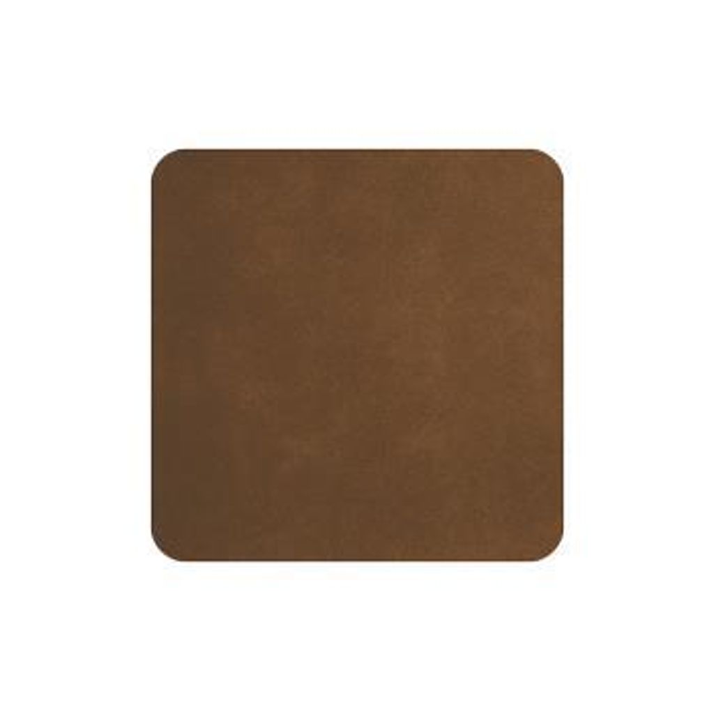 ASA Vorteilset 4 Stück softleatherplacemats 4er Set Untersetzer, dark sepia braun 78577076 und Geschenk + Spende