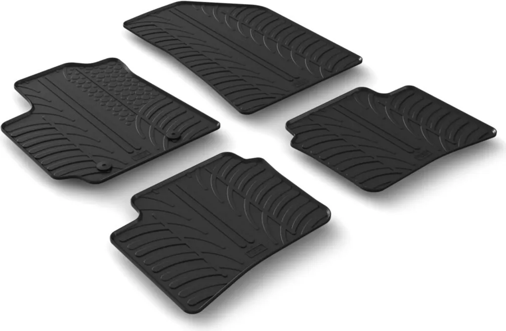 Tappetini Auto in Gomma per Hyundai i10 (03/2020-) | Kit 4 Pezzi Su Misura
