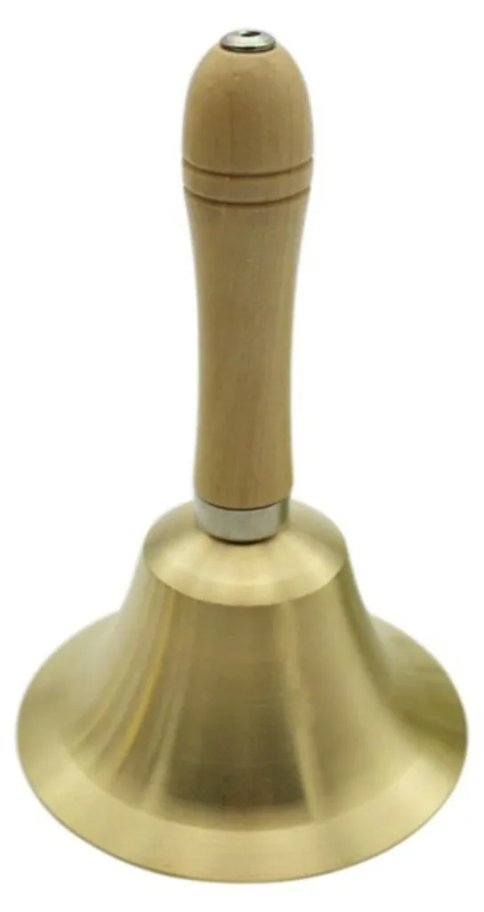 Sonnette de table dorée 70 dB pour école et réception de mariage INF
