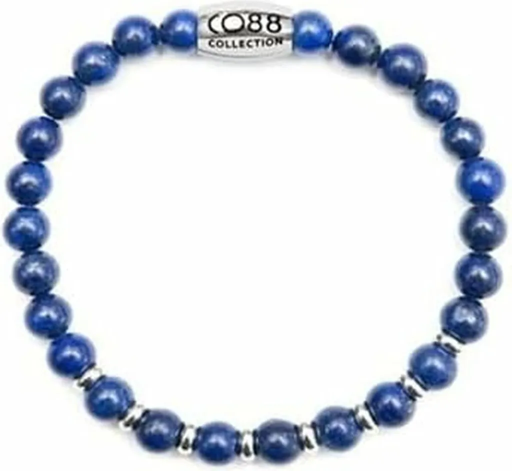 Review Bracciale CO88 8CB-90016 - Pietre Blu 6mm per Uomo Elegante