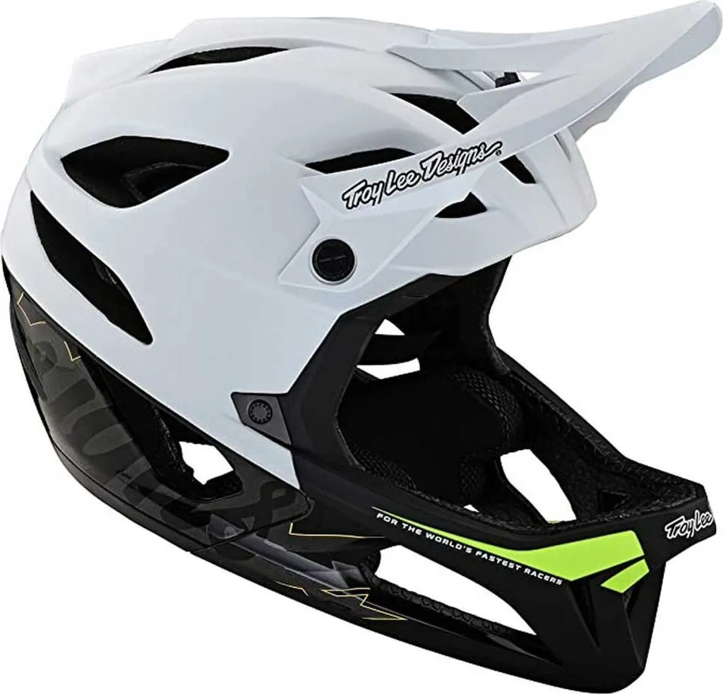 Protection MIPS Casque Troy Lee Designs Stage Blanc Signature Taille 54-56