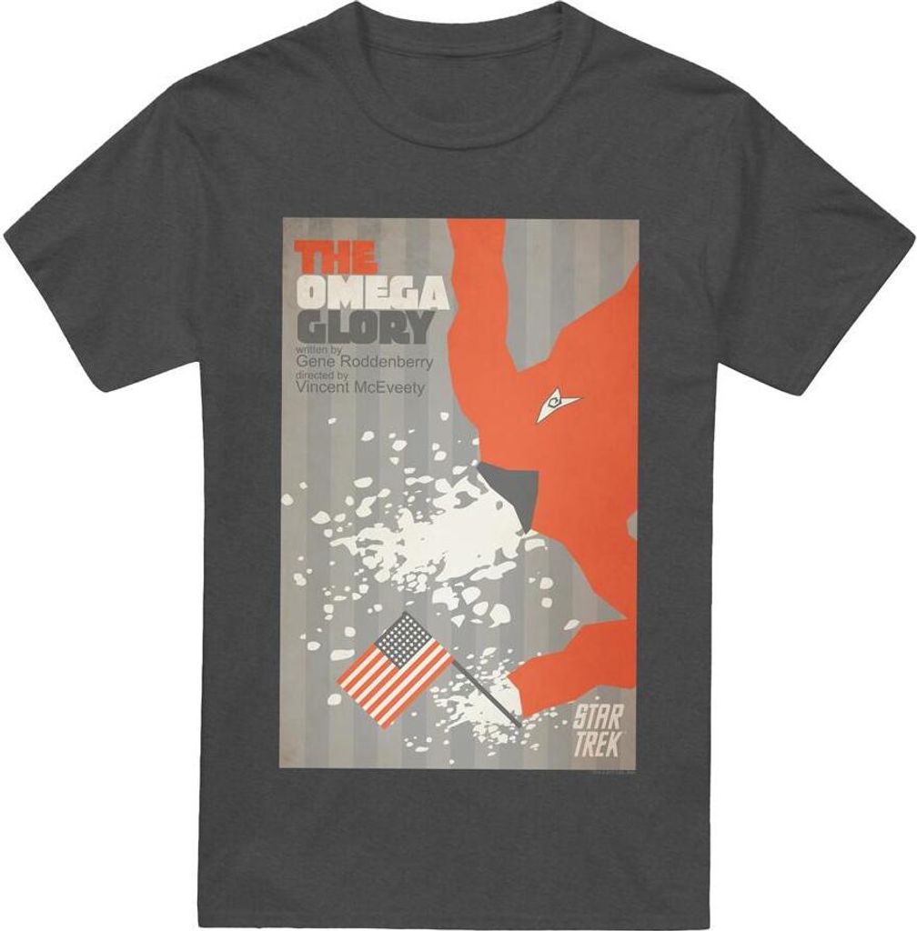 Star Trek - "The Original Series Episode 52" T-Shirt für Herren/Damen Uni TV17748 (XXL) (Holzkohle)