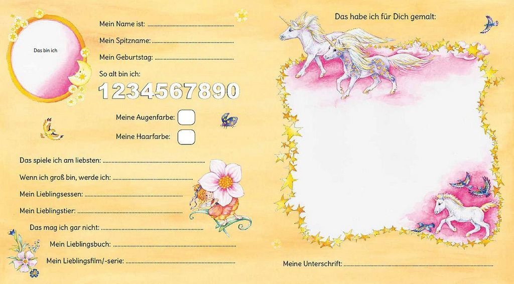 VERLAG: KAUFMANN Meine Kindergarten-Freunde (Einhorn) Obrázok produktu 