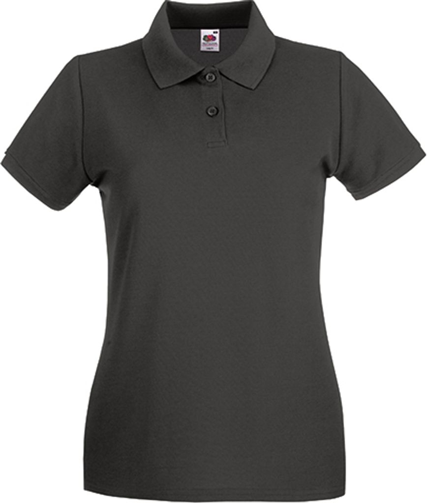 Fruit of the Loom - Lady-Fit Premium Polo - Light Graphite (Solid) - S