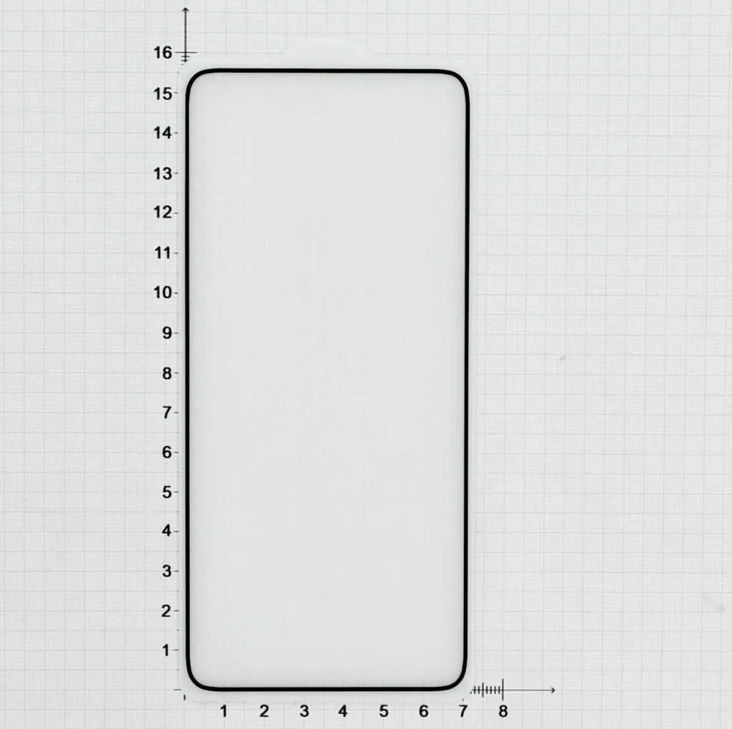 Protezione Vetro POCO X7 Pro Premium: Cornice Nera e Bordo 2.5D - 4