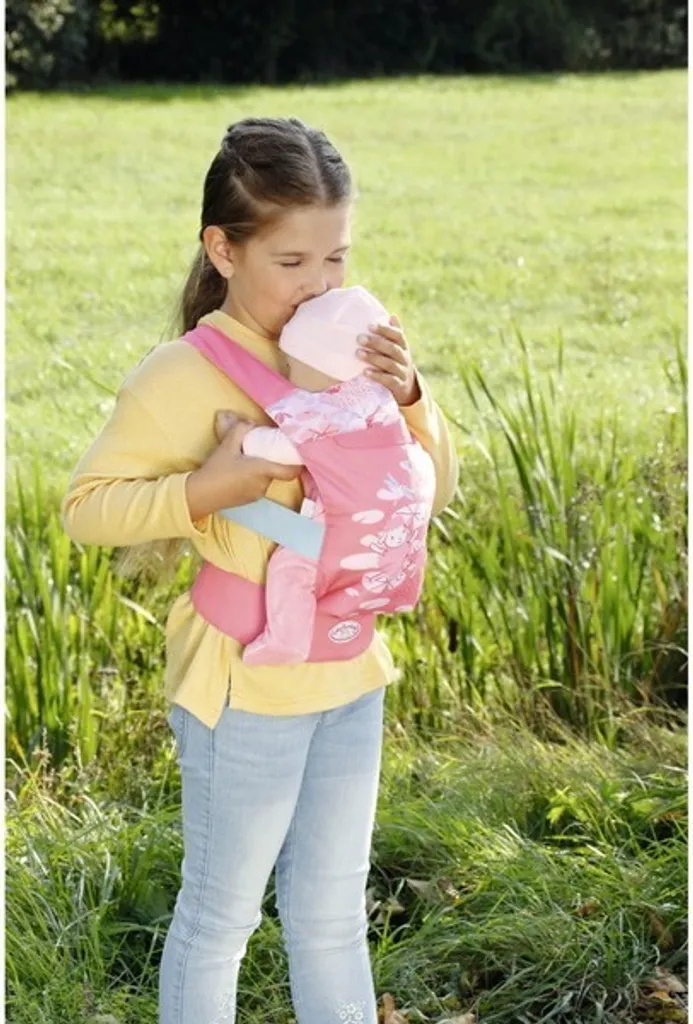 Porte-bébé Bébé Annabell Active Tragesitz : Confort et Design Rose