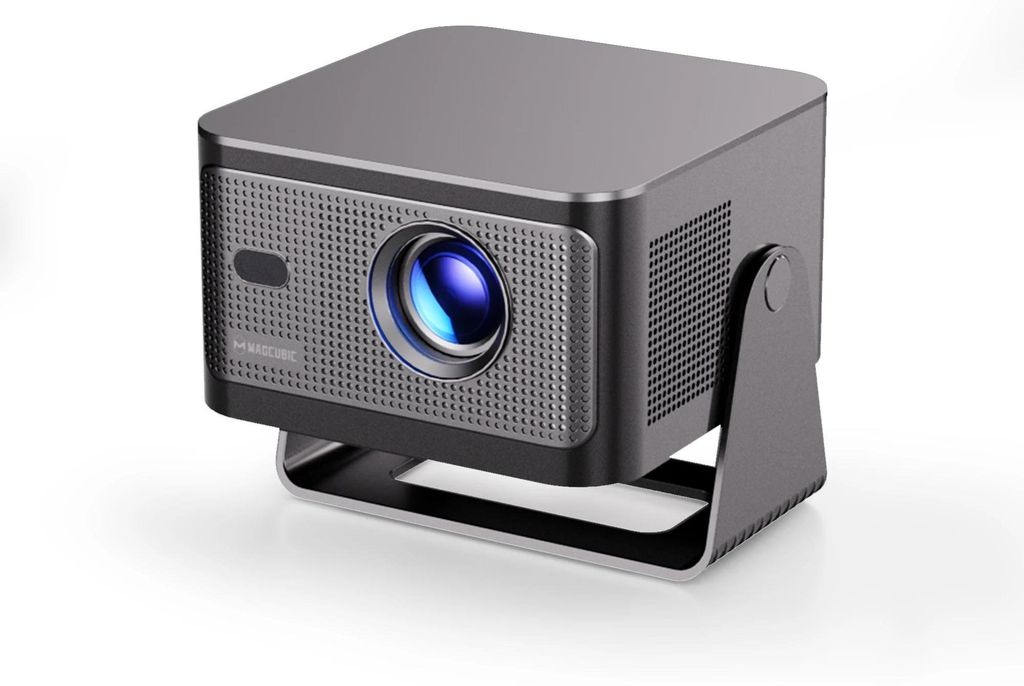 Mini Beamer mit 4K TV Stick - HY350GTV - 900 ANSI Lumen - Full HD 1080p - Android System - Autofokus & automatische Trapezkorrektur - Bluetooth - E...
