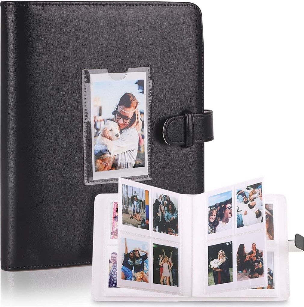 Fotoalbum mit 272+1 Taschen kompatibel mit Instax 3 Zoll Film- kompatibel mit Fujifilm Instax Mini 90 9 8 8+ 70 7c 7s 11 50s 7+ 25 Mini LiPlay Mini...