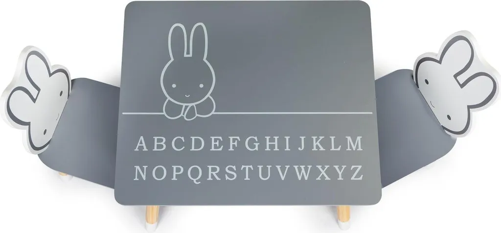 Ensemble table et 2 chaises enfants bois - Design ergonomique et robuste