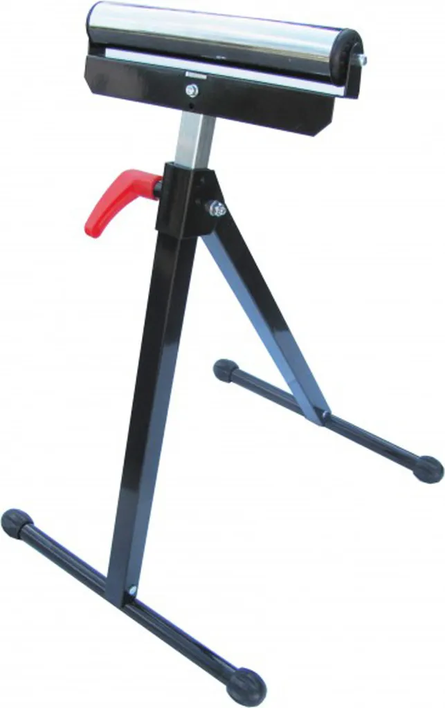 Tréteau auxiliaire pliable avec rouleau de guidage en acier robuste