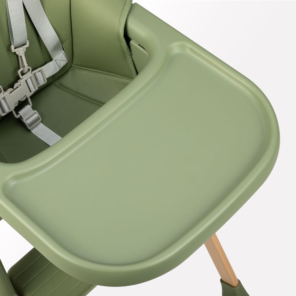 Produktbild von Mobiclinic Kids Hochstuhl Simba Für Babys Klappbar Höhenverstellbar Gurt ( Räder
