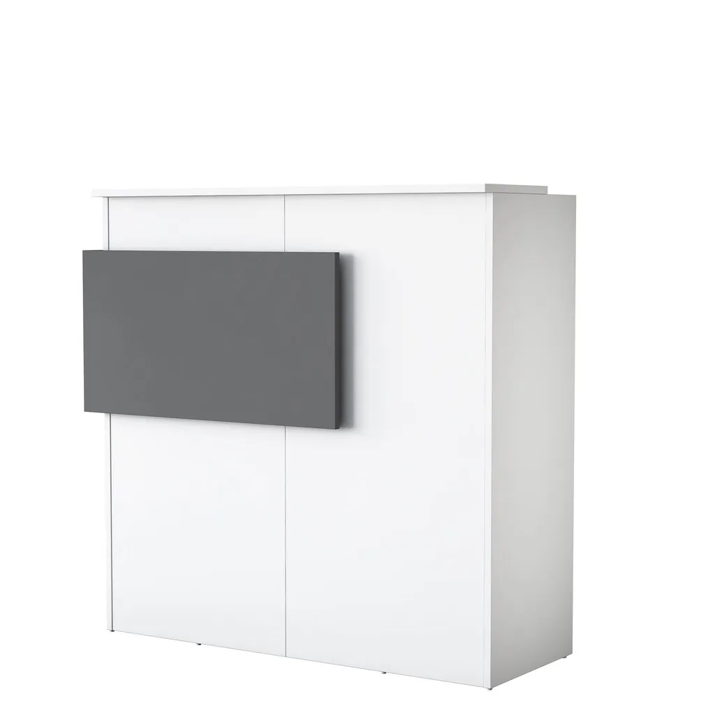 Skye Decor MA102-2929 Table Console de Réception Blanche 110x110x40 cm - 4