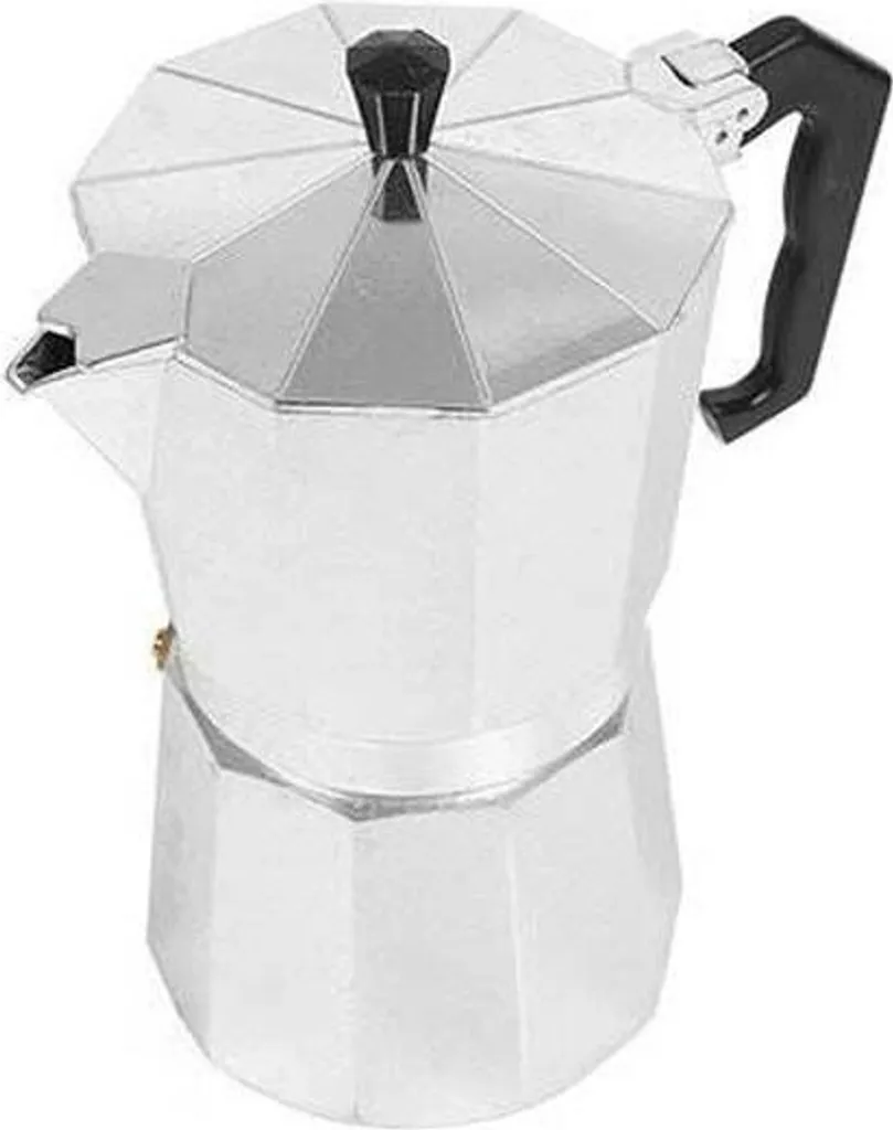 Offerta Caffettiera Verk 07038 - 6 Tazze Argento 300ml Moka Espresso - 3