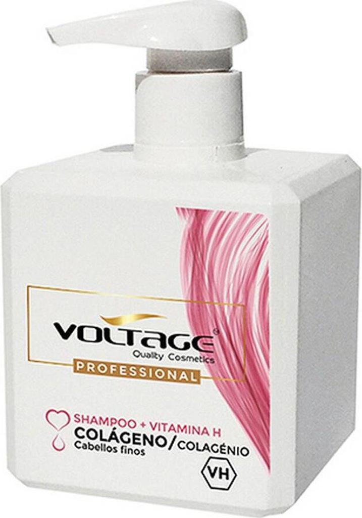 Voltage Cosmetics Colágeno Vitamina H Champú 500ml