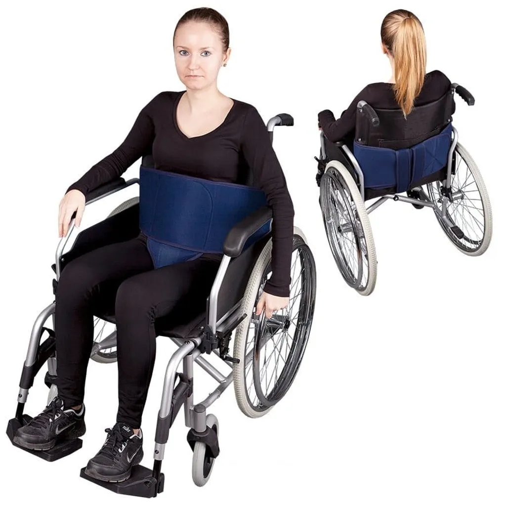 Fixation sécurisée SECUBACK III pour fauteuil roulant - Prévenir les chutes