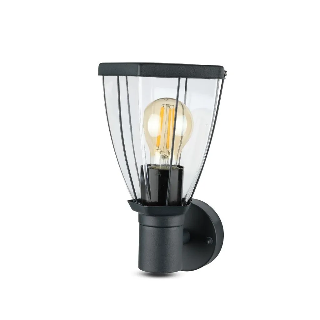Lampe de Façade Anti-Corrosion IP44 E27 - Solution Éclairage Up Grise - 4
