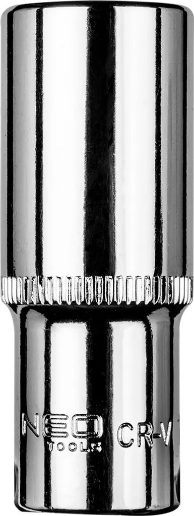 NEO TOOLS 14mm Bussola Lunga 1/4" - Acciaio CrV DIN 3124 Professionale