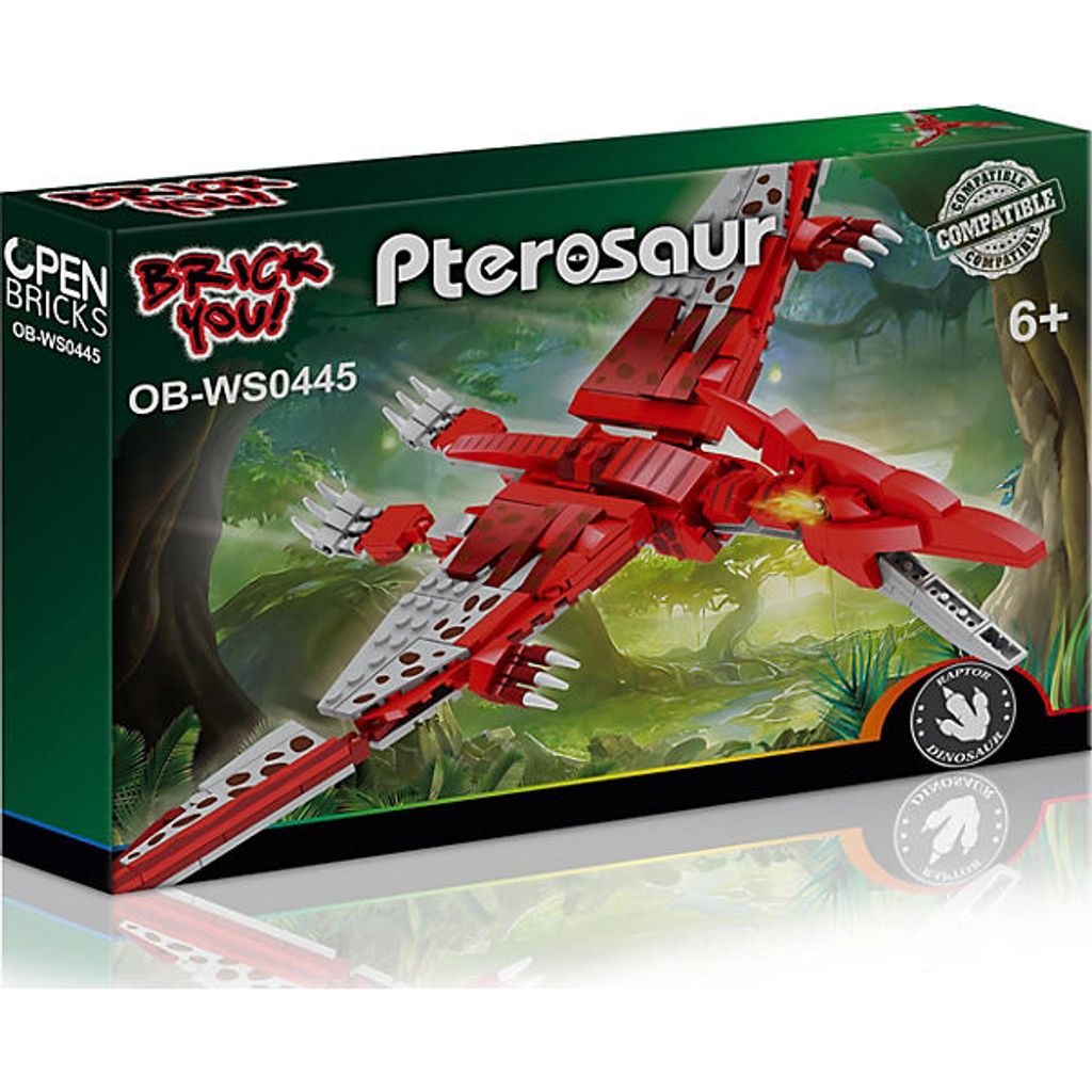 OPEN BRICKS DINOSAUR OB-WS0445 Pterosaur Bausatz