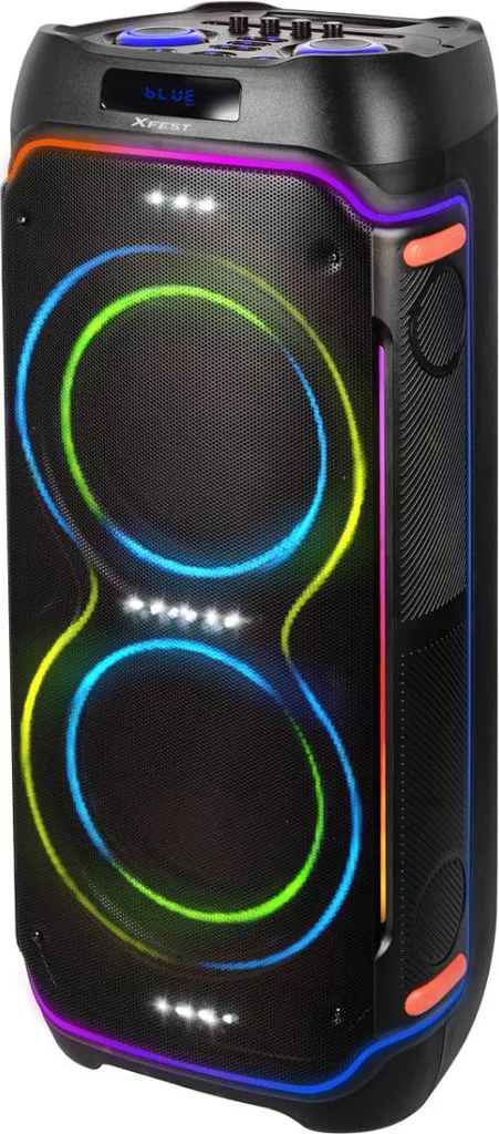 Enceinte de soirée amplification active 200W Trevi XF 3600 PRO Noire