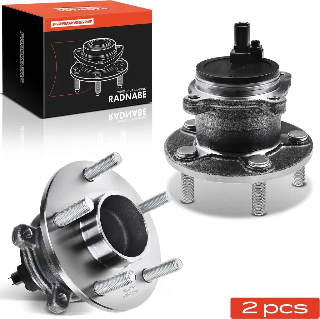 Roulement de moyeu arrière Frankberg pour Volvo C30 V50 S40 II - 2 pièces