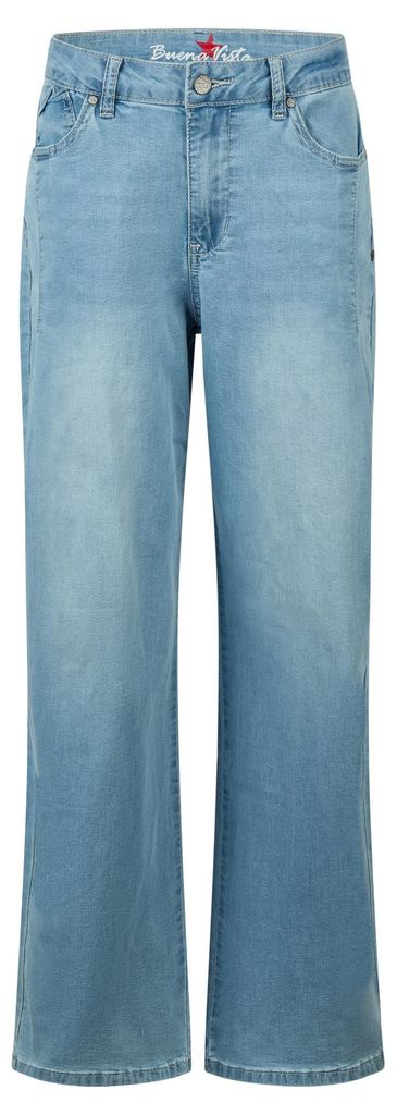 BUENA VISTA Wide Leg Pleat air denim 2603 B5976 425.7909 XXS