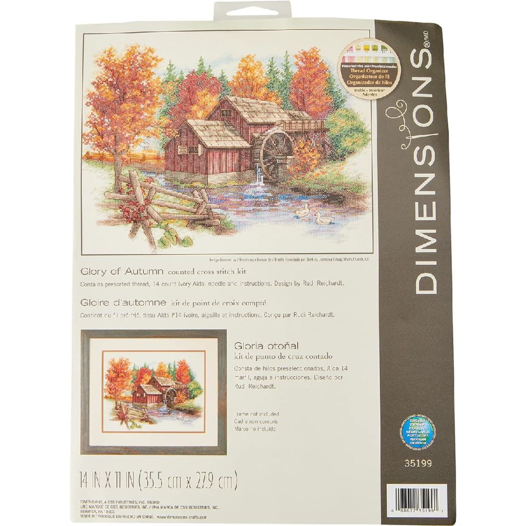 Dimensions Kreuzstich Stickpackung "Herrlichkeit des Produktbild 2