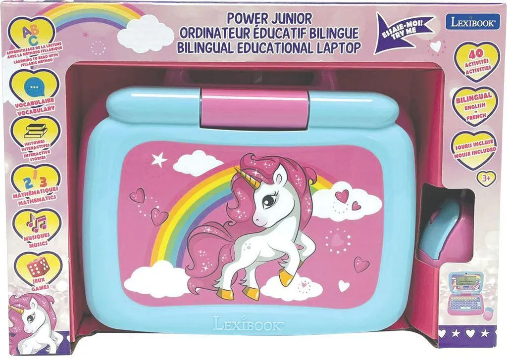 Ordinateur éducatif licorne bilingue pour limiter le temps d'écran - 3