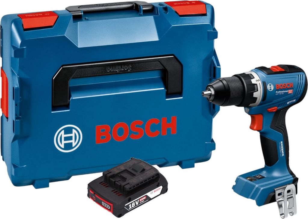 Bosch GSR 18V-65 Professional Akku Bohrschrauber 18 V 63 Nm Produktbild 