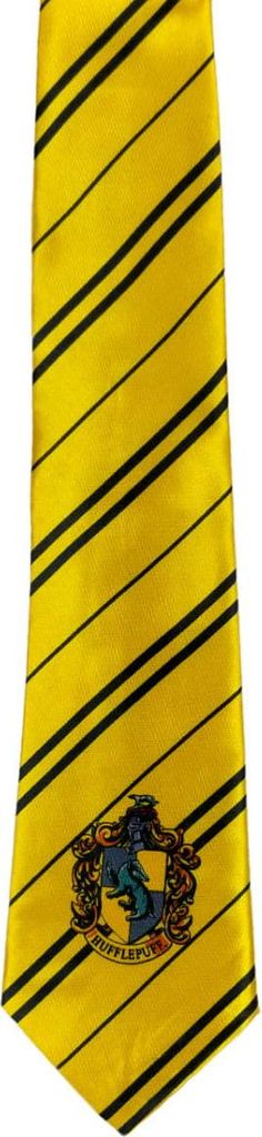 Harry Potter Hufflepuff Krawatte für Fasching Produktbild 