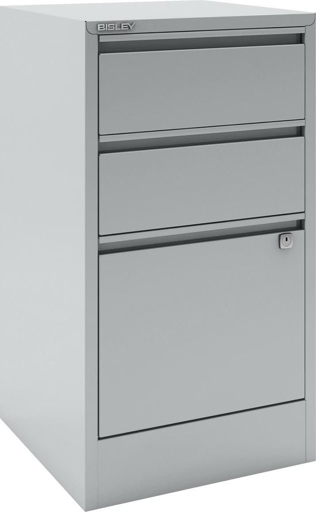 Bisley Home Beistellschrank Home Office - Farbe: Lichtgrau