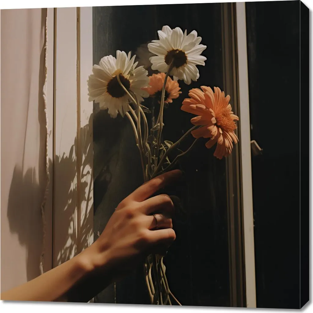 Image 90x90 Rayons et fleurs : La Solution pour Habiller un Mur Vide