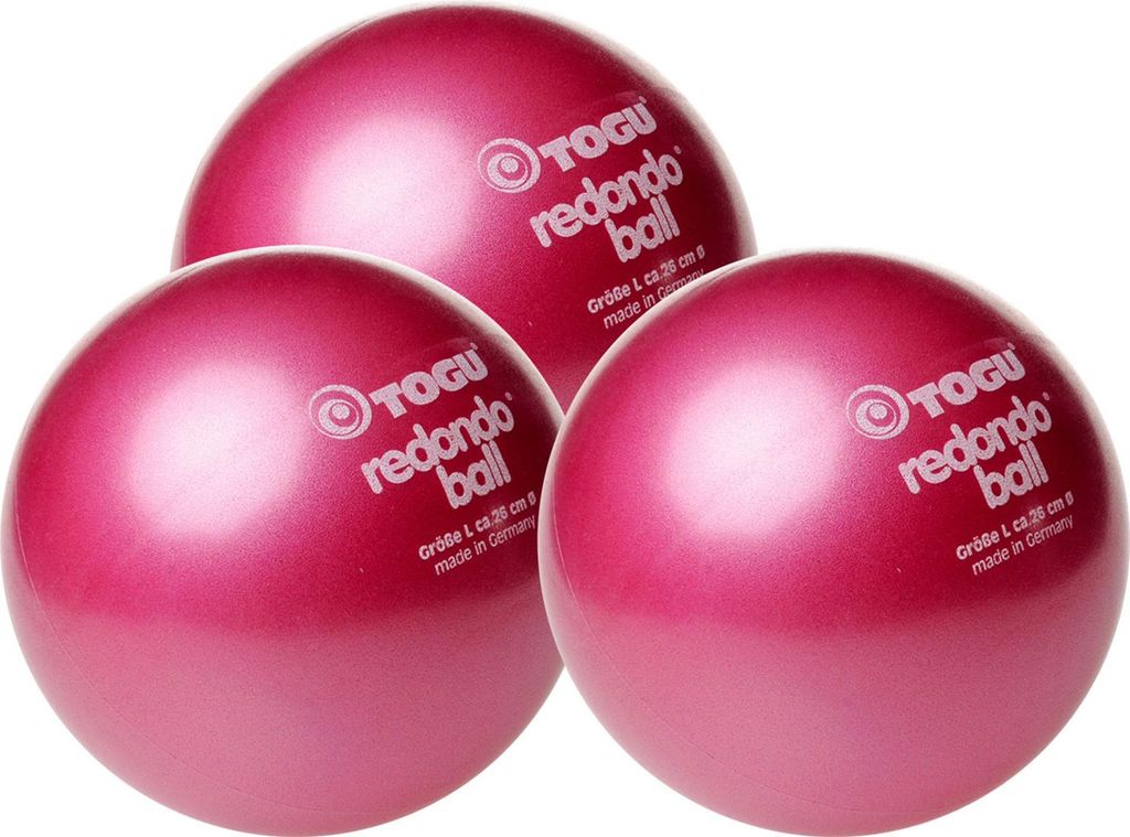 Togu Redondo Ball Pilates- und Yogaball, 3er-Set, 26 cm Produktbild 