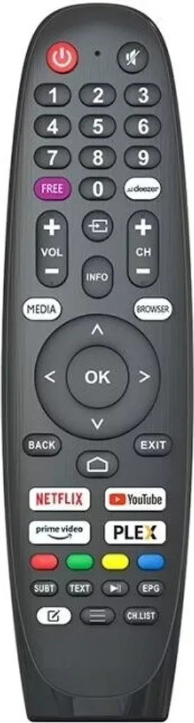 Ricambio Telecomando JTC EVOIIS32H EVOIIS40F | Smart TV Jay-tech TV