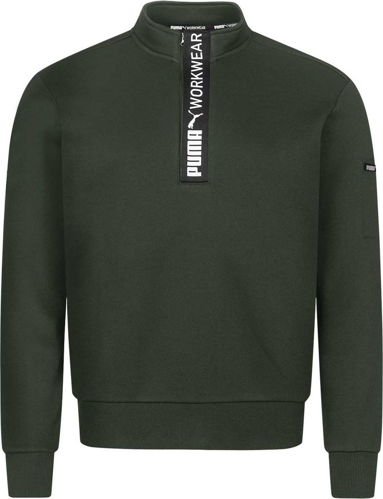 Felpa PUMA WORKWEAR ADVANCED verde oliva XL Immagine del prodotto 